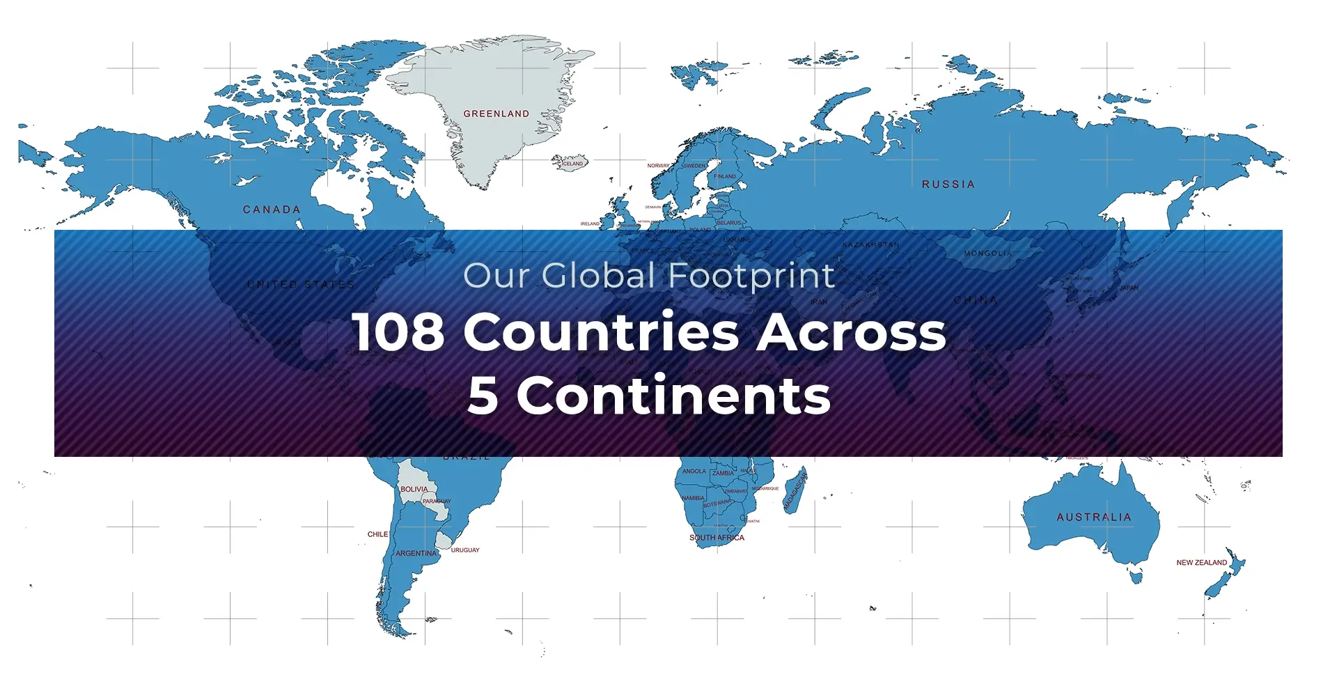 Infosource 108 countries across the globe